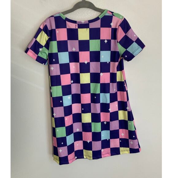 MILA AND ROSE DISCO FLOOR T-SHIRT DRESS NWT SIZE 3T - Picture 4 of 5